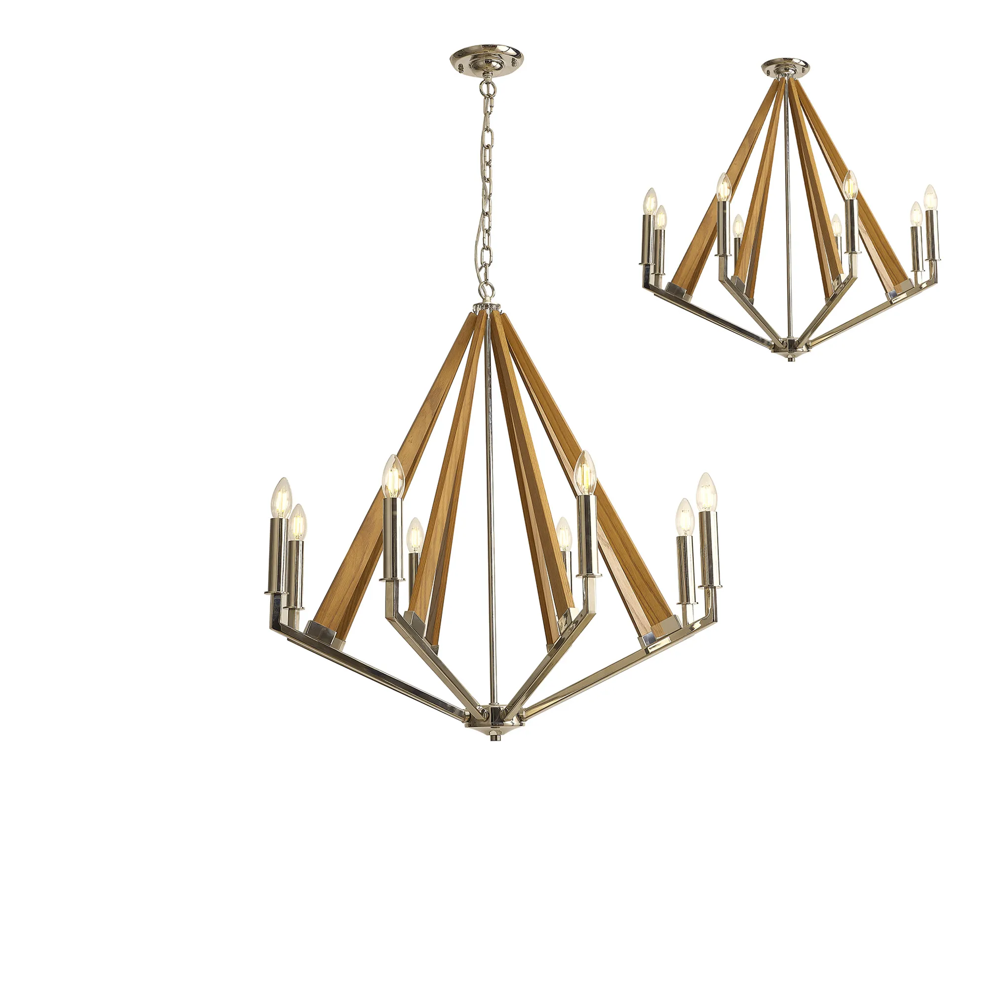 IL31684  Hilton Pendant 8 Light
